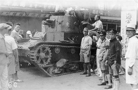 This Chinese Vickers Mark E Type B 6-ton light tank of the 1st Tank ...