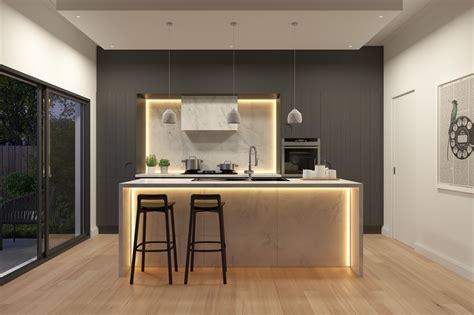 A kitchen lighting plan should consider safety as paramount, with sufficient task lighting for ...