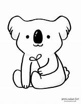 21 free Cute Koala coloring Pages & Clipart printables At  sketch template