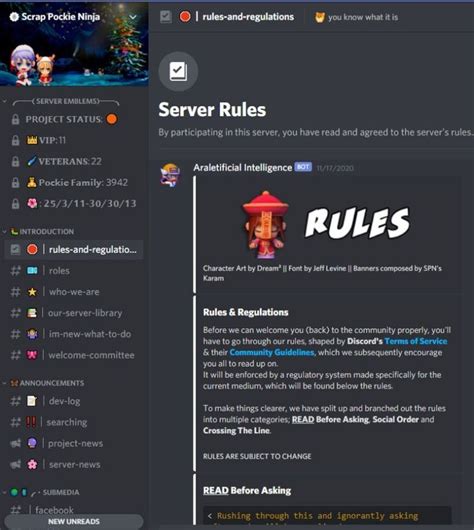 I will setup your new discord server or upgrade your existing one Discord Server Rules Ideas ...