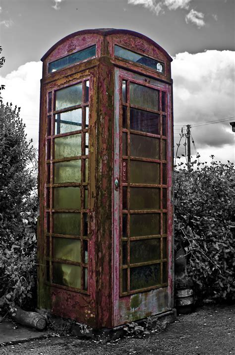 Old Telephone Booth Free Stock Photo - Public Domain Pictures