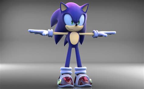 Sonic The Hedgehog on Archie-Sonic-3D - DeviantArt