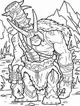 Coloring Pages World Of Warcraft  sketch template