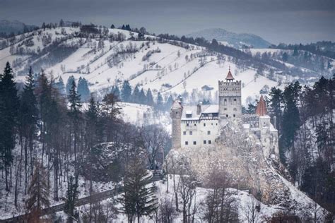 Bran Castle in winter - True Romania