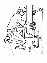 Plumber Coloring Pages  Best Coloring For Kids sketch template