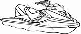 Yamaha Jet Ski Coloring Pages sketch template