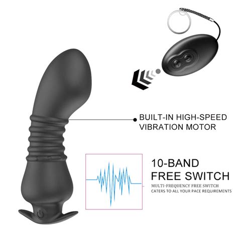 Wireless 10 Frequency Plus size Prostate Massager Anal Butt – propinkup