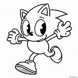 Cheesy Sonic Running Fast Coloring Page 67165 53147 sketch template