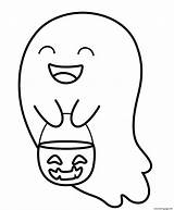 Ghost Coloring Pages Printable sketch template