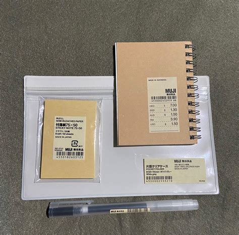 Muji stationery set, Hobbies & Toys, Stationary & Craft, Stationery ...