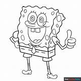 Spongebob Coloring Pages To Color sketch template