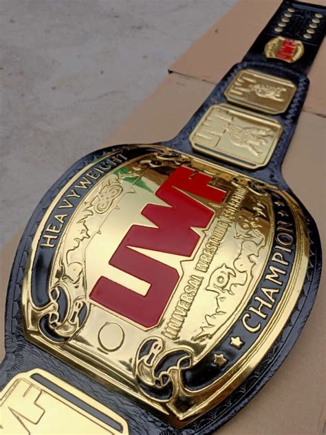 Uwf Universal heavyweight Championship Title Belt