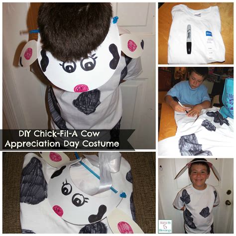 DIY Chick-Fil-A Cow Appreciation Day Costume