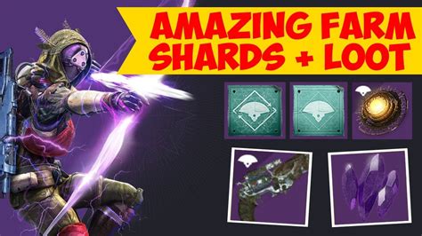 Destiny 2 - AMAZING FARM! Legendary Shards + Awesome Loot! - YouTube