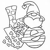 Gnome Coloring Pages  For Kids And Adults sketch template