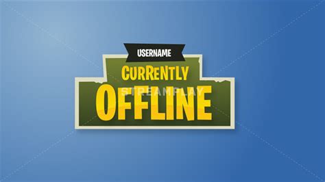 Fortnite Offline Banner - Streamplay Graphics