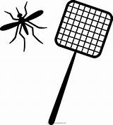 Fly Swatter Coloring Page Sketch sketch template