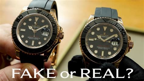 How to Spot a Fake Rolex Yacht Master?