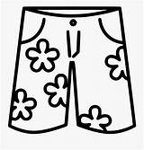 Bathing Sute Shorts To Coloring Oages Printable Pages Sketch Page sketch template
