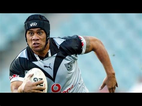 Iafeta Paleaaesina Vodafone Warriors Rugby League Highlights - YouTube