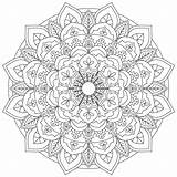 Mandala Coloring Page Printable sketch template