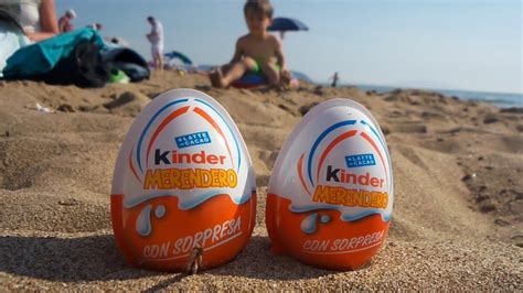 Kinder Surprise Joy Toys: on a Beach Opening + Playground Fun - YouTube