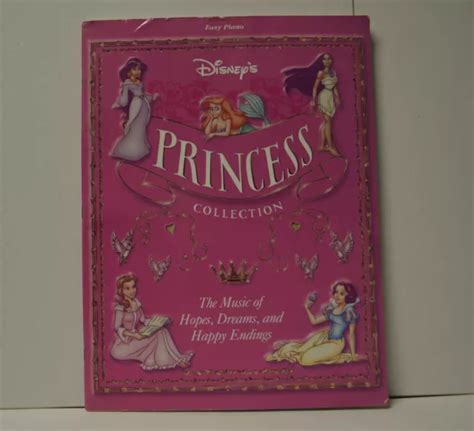 DISNEY'S PRINCESS COLLECTION Volume 1: Easy Piano MUSIC BOOK SHEET MUSIC $5.84 - PicClick