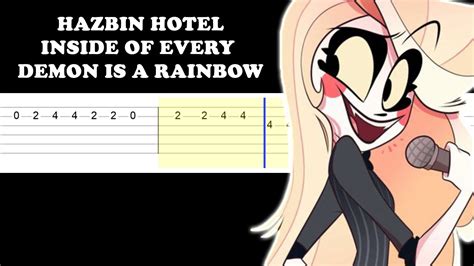 Hazbin Hotel - Inside Of Every Demon Is A Rainbow (Easy Guitar Tabs ...