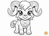 Aries Coloring Page For Kids  Free Printable Pages sketch template
