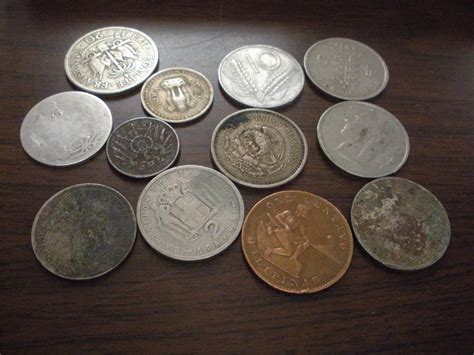 iBid Old Foreign Coins - Lot of 12 Coins