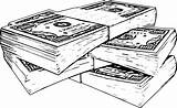 Money Coloring Wecoloringpage Pages Sketch Page sketch template