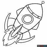 Cartoon Spaceship Coloring Page  Easy Drawing Guides sketch template