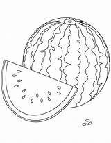 Watermelon Coloring Pages  Best For Kids sketch template