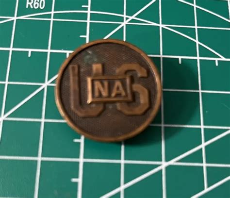 WW1 USNA US National Army Military Enlisted Collar Disk Insignia Pin $24.99 - PicClick
