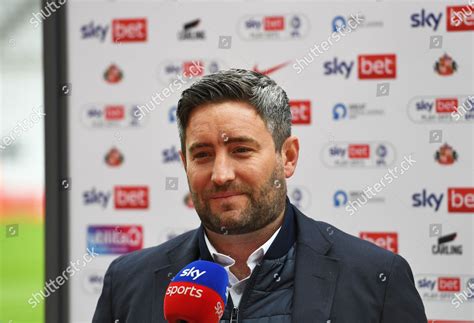 Lee Johnson Manager Sunderland Gives Interview Editorial Stock Photo - Stock Image | Shutterstock