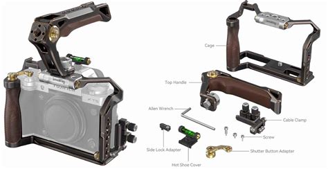 SmallRig Retro Cage for Fujifilm X-T5 and Other Accessories - Fuji Rumors