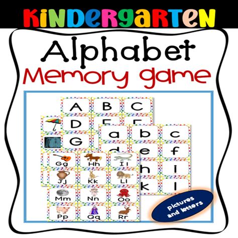 Free Printable Alphabet Memory Game - Printable Online