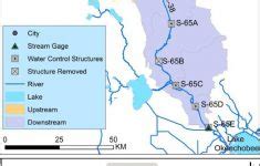 A) The Map Of The Kissimmee River Basin In Florida And (B) Kissimmee ...