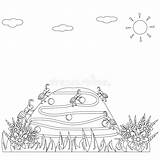 Anthill Coloring Pages sketch template