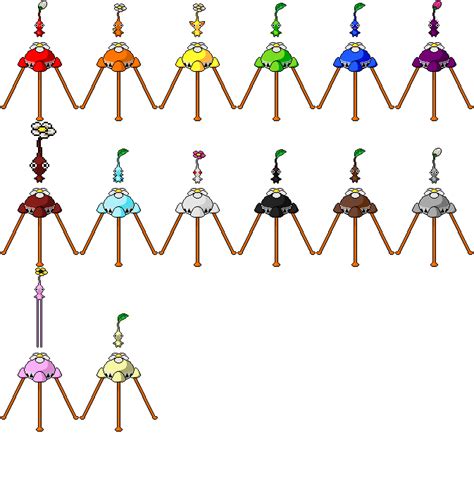 My colors of pikmin by nintendo128 on DeviantArt