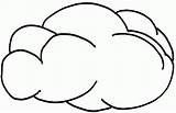 Clouds Coloring Pages For Kids  Home sketch template