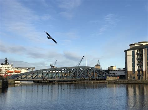 Kevin Nosferatu: Skulferatu #13 - Victoria Swing Bridge, Leith Docks, Edinburgh