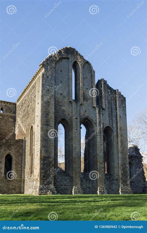 Valle Crucis Abbey stock photo. Image of historic, abbey - 136980942