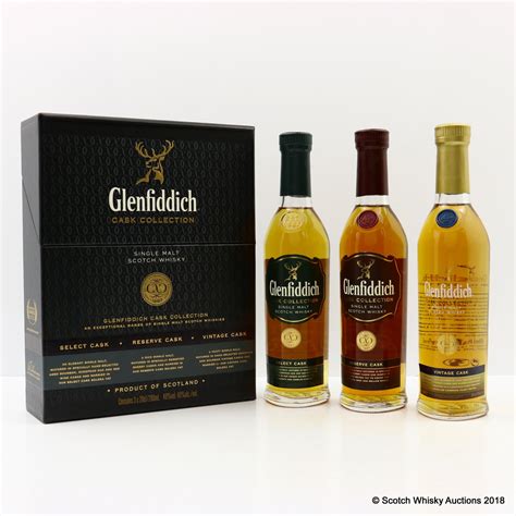 Glenfiddich Cask Collection 3 x 20cl | The 84th Auction | Scotch Whisky Auctions