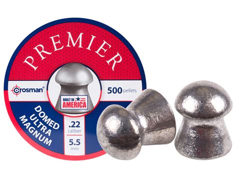 Buy Cheap Crosman Premier .22 Cal, 14.3 Grains, Domed, 500ct 0.22 ...