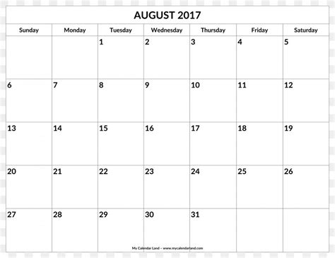 0 Calendar August 1 Month, PNG, 3300x2550px, 2017, 2018, 2019, Area ...