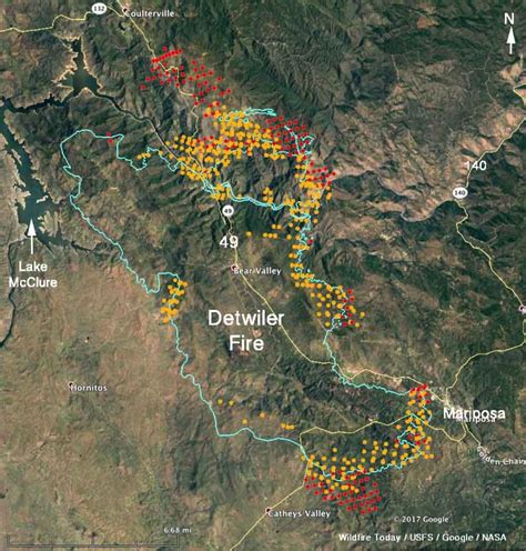 Santa Rosa Fire: Map Shows The Destruction In Napa, Sonoma Counties - California Fire Map 2017 ...