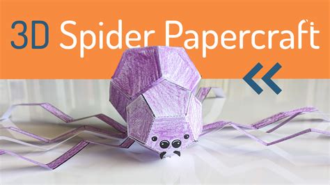 Papercraft Spider - Create in the Chaos