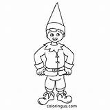 Elf On The Shelf Sheets Coloring Page Free Printable PDF sketch template