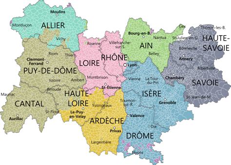A Guide to the Departments of Auvergne-Rhône-Alpes | French Regions - FrenchEntrée